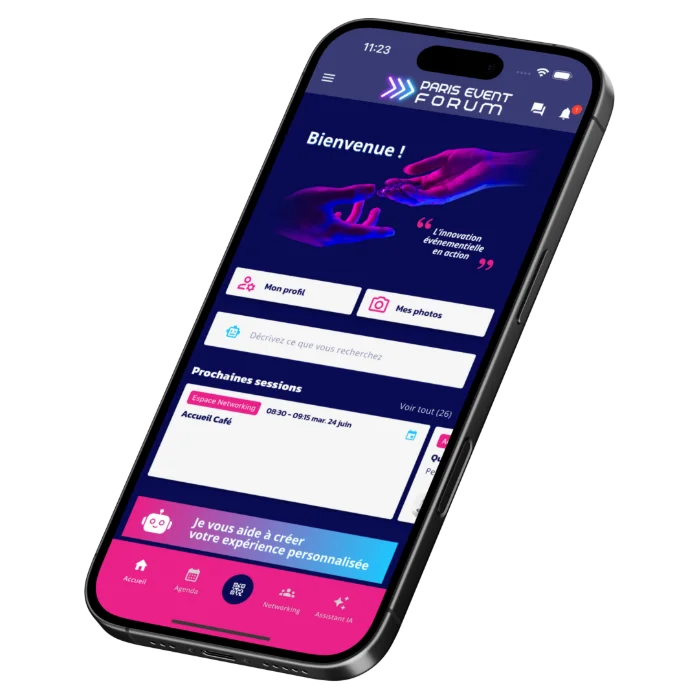 Votre compagnon digital pour vivre pleinement l'expérience du Paris Event Forum
